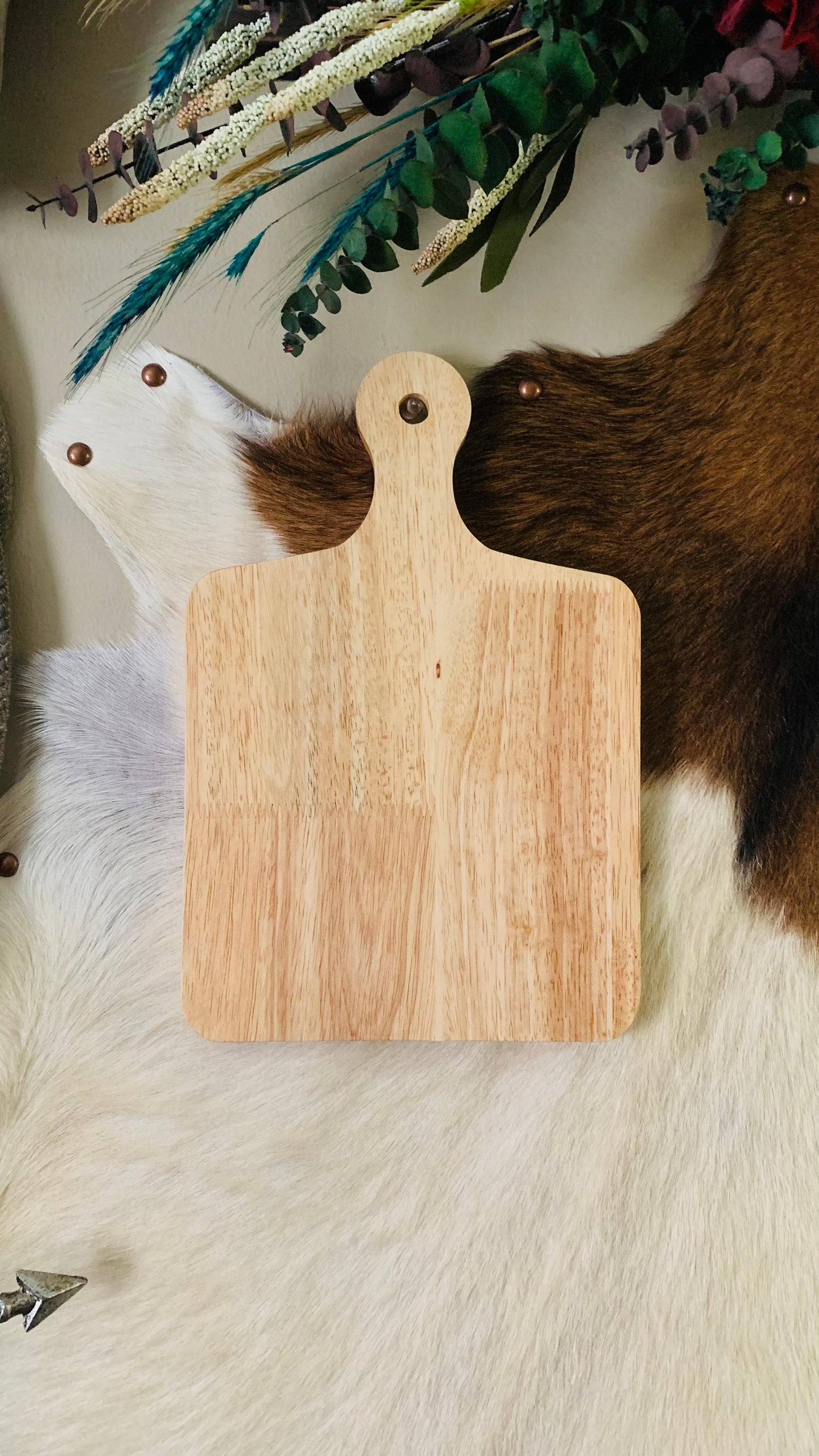 Hand Burned "Baby Lamb" Board