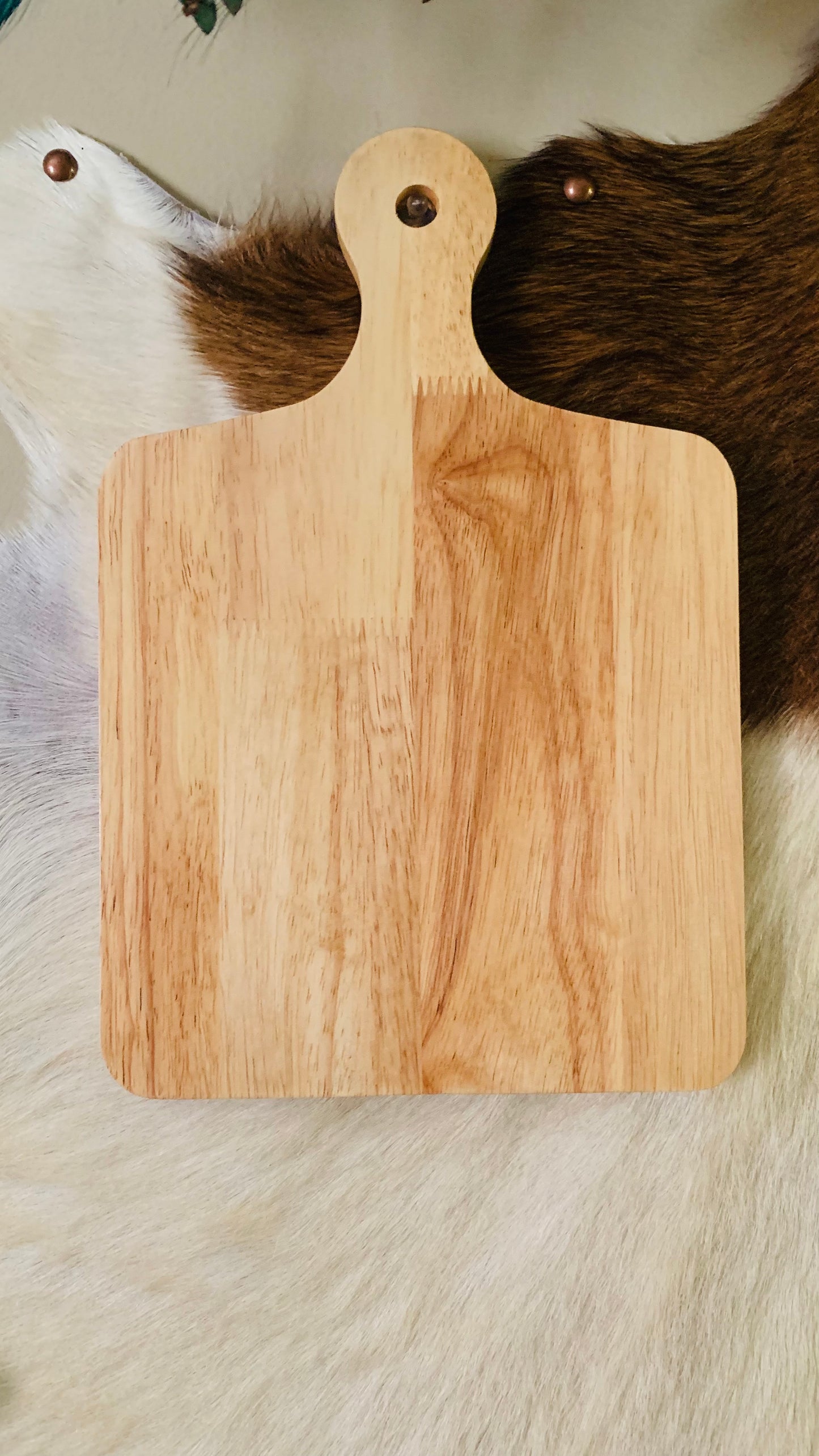 Hand Burned "Highland Cow" Board