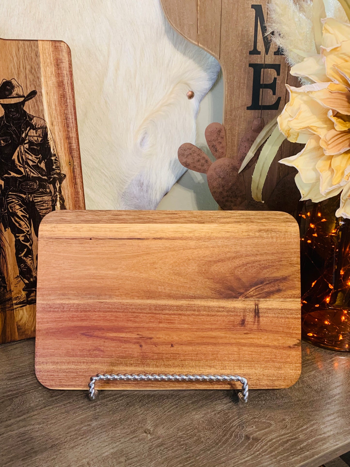 "Cowboy" Kitchen Cutting Board Set