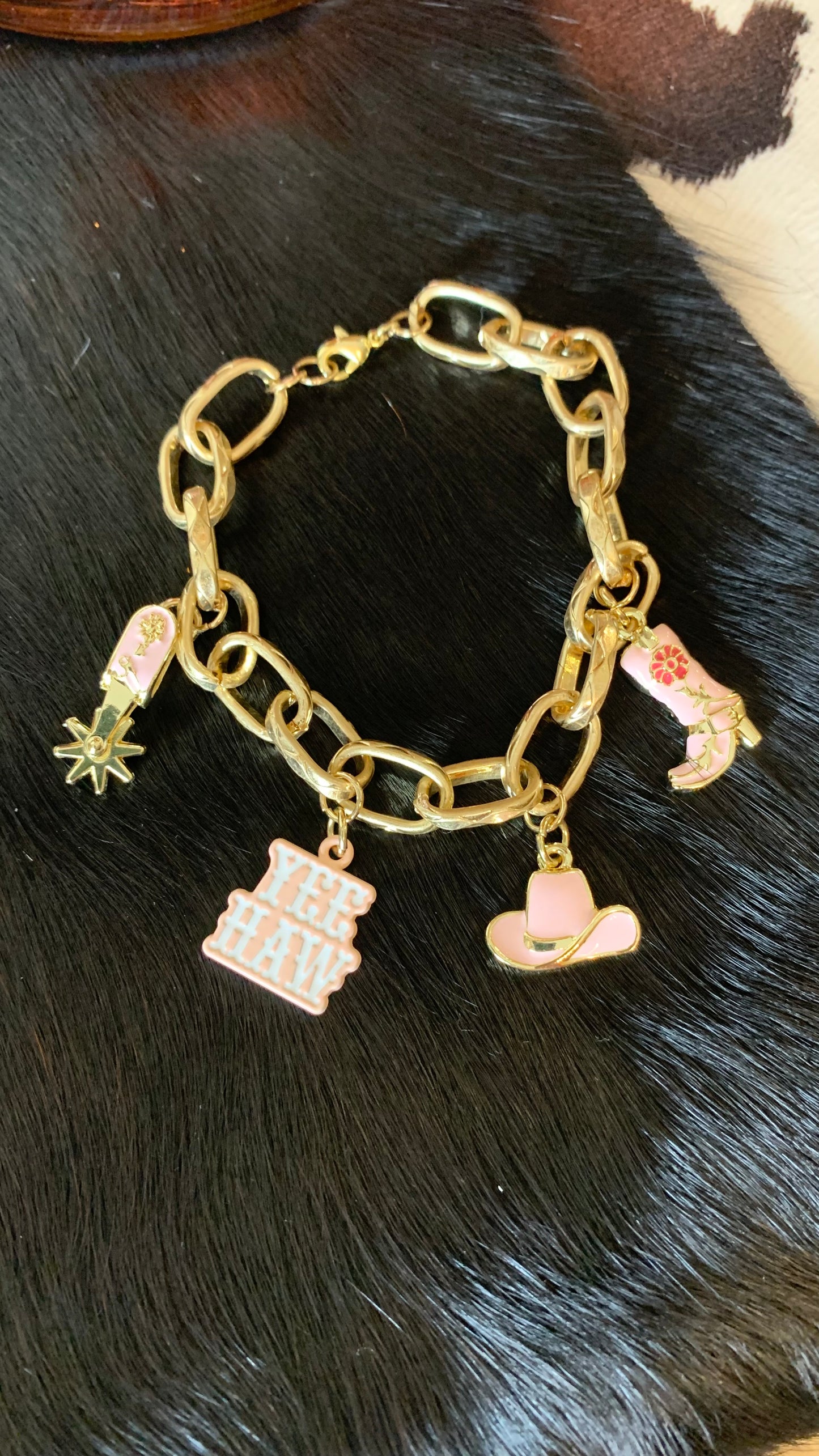 Cowgirl Charm Bracelet