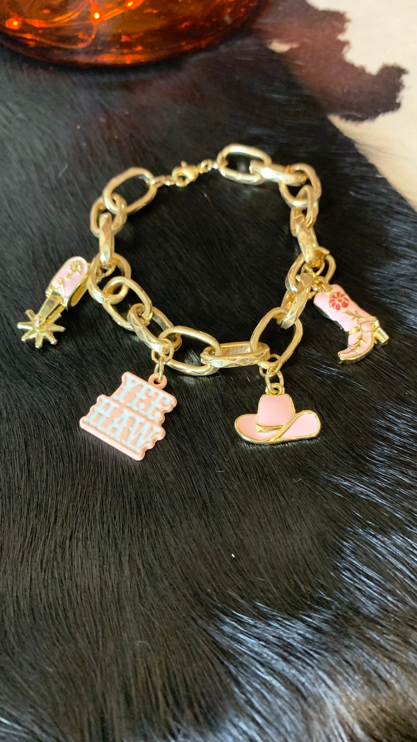 Cowgirl Charm Bracelet