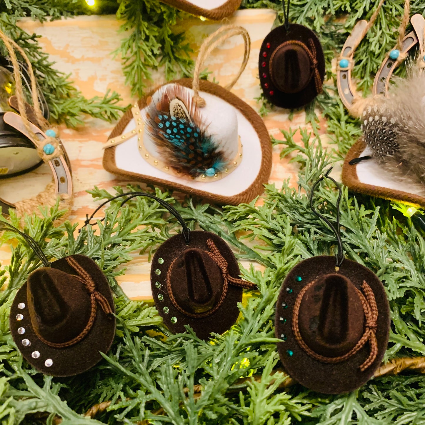 Cowboy Christmas Ornament -20pc Set #2