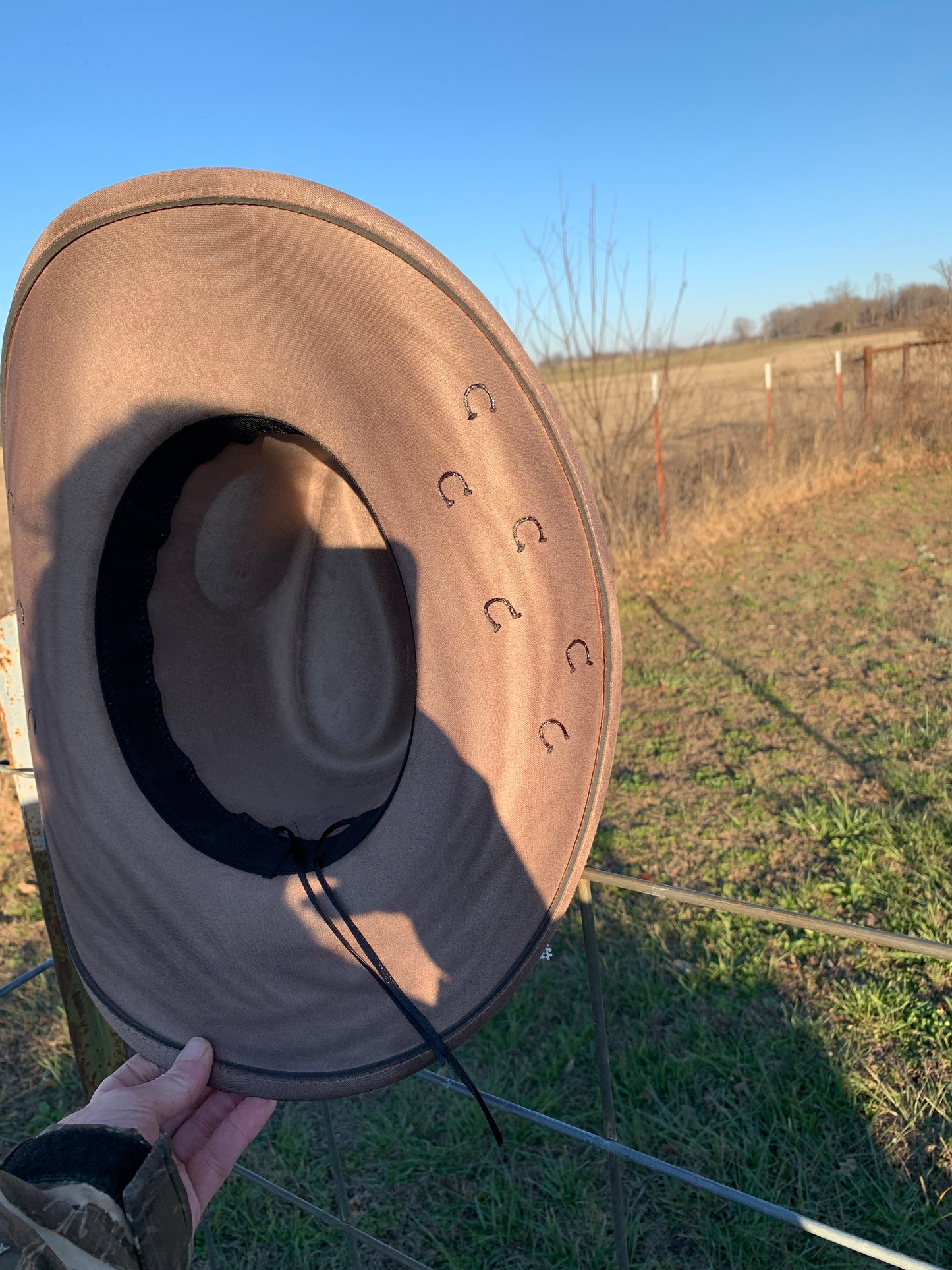Hand Burned Cowboy Hat "Cowgirl Spirit" Design