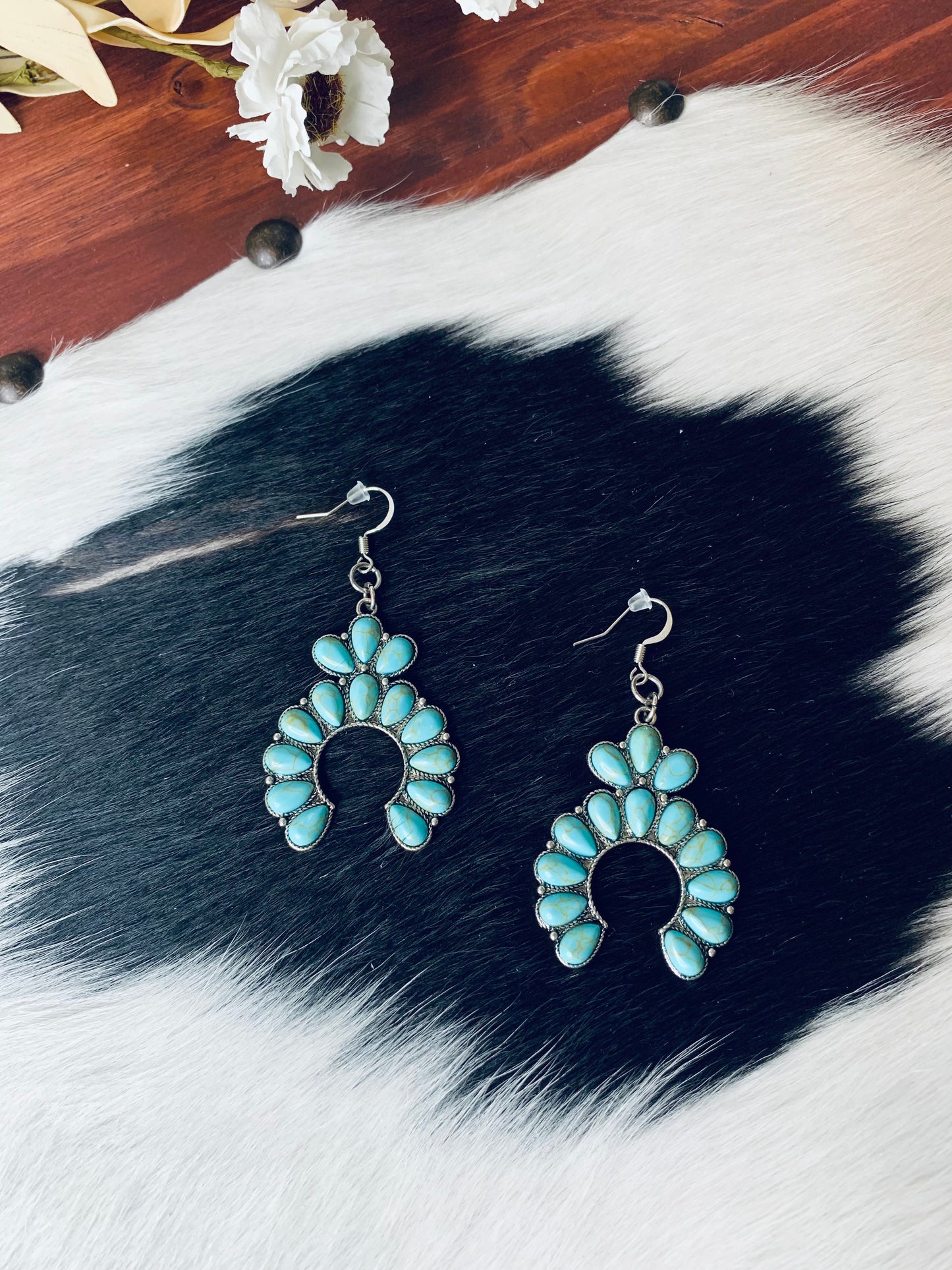 Squash Blossom Earrings Wild Western Dreams