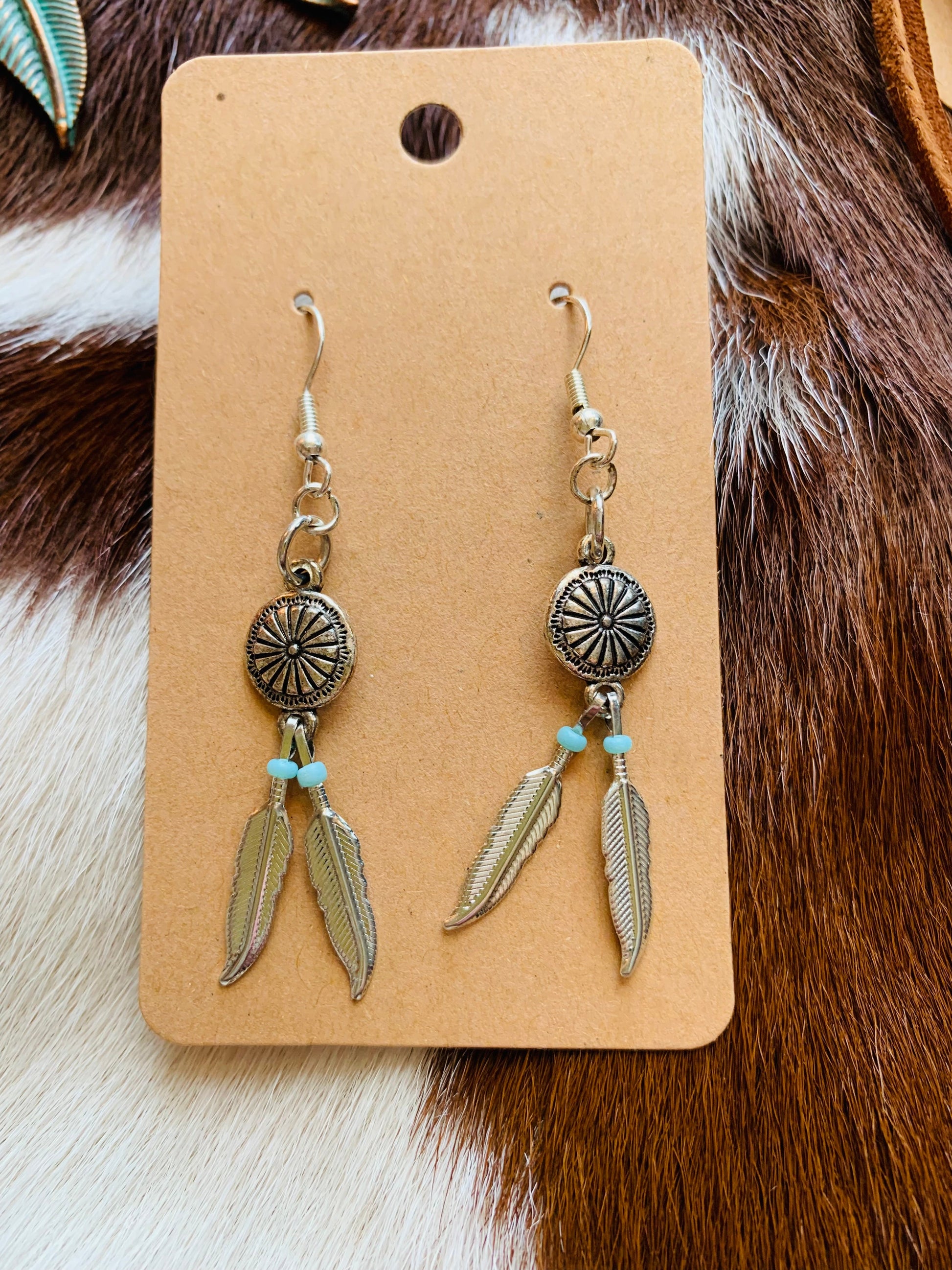 Boho Dream Catcher Earrings Wild Western Dreams