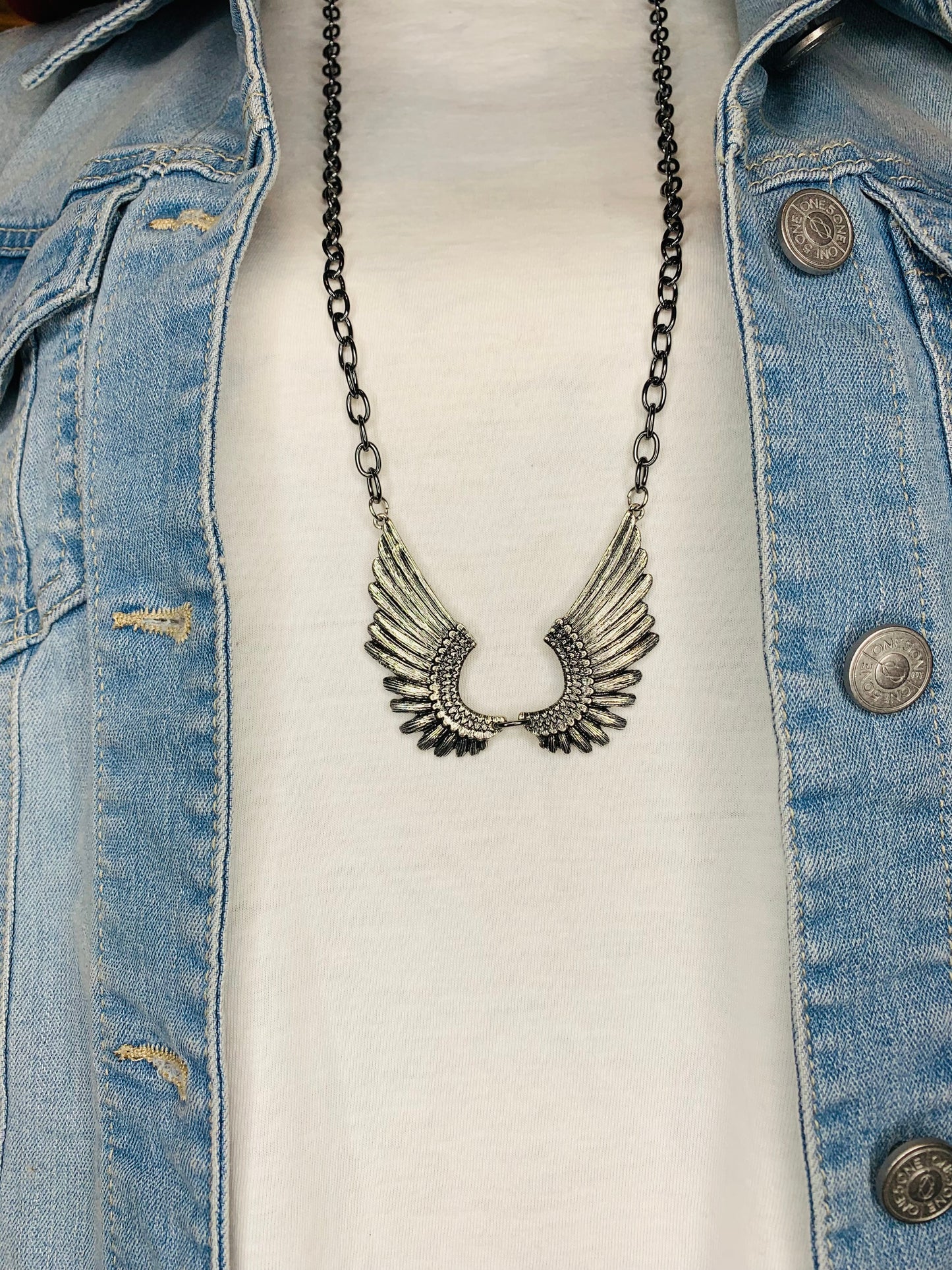 "Angels Flying High" Necklace