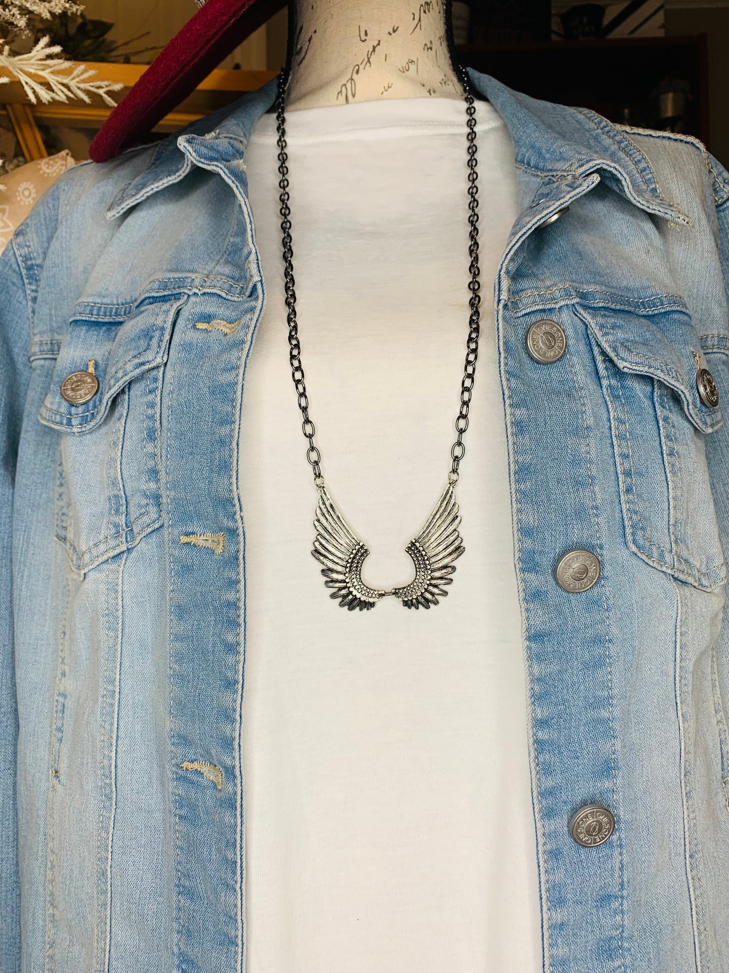 "Angels Flying High" Necklace