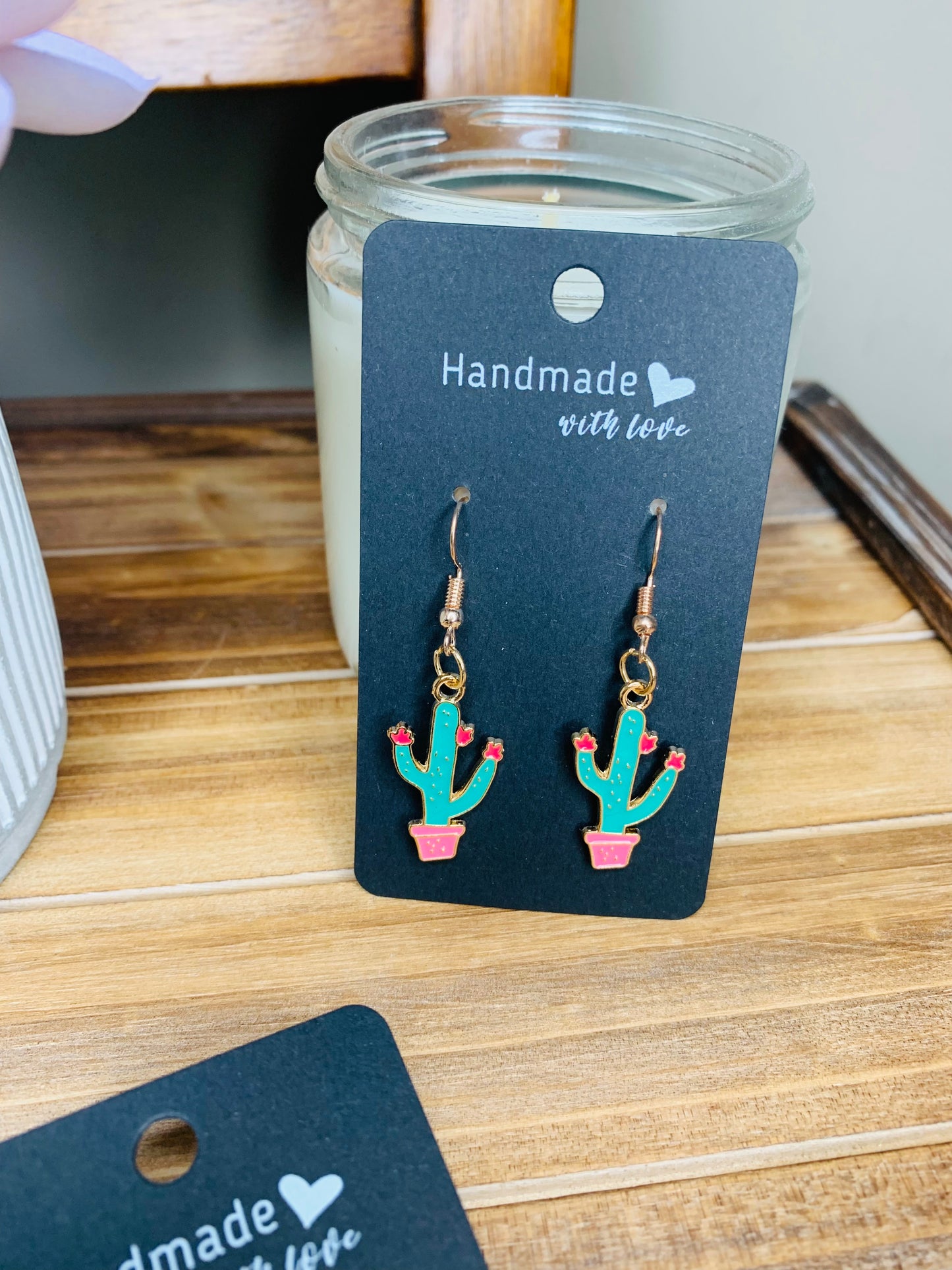 Dessert Cactus Earrings