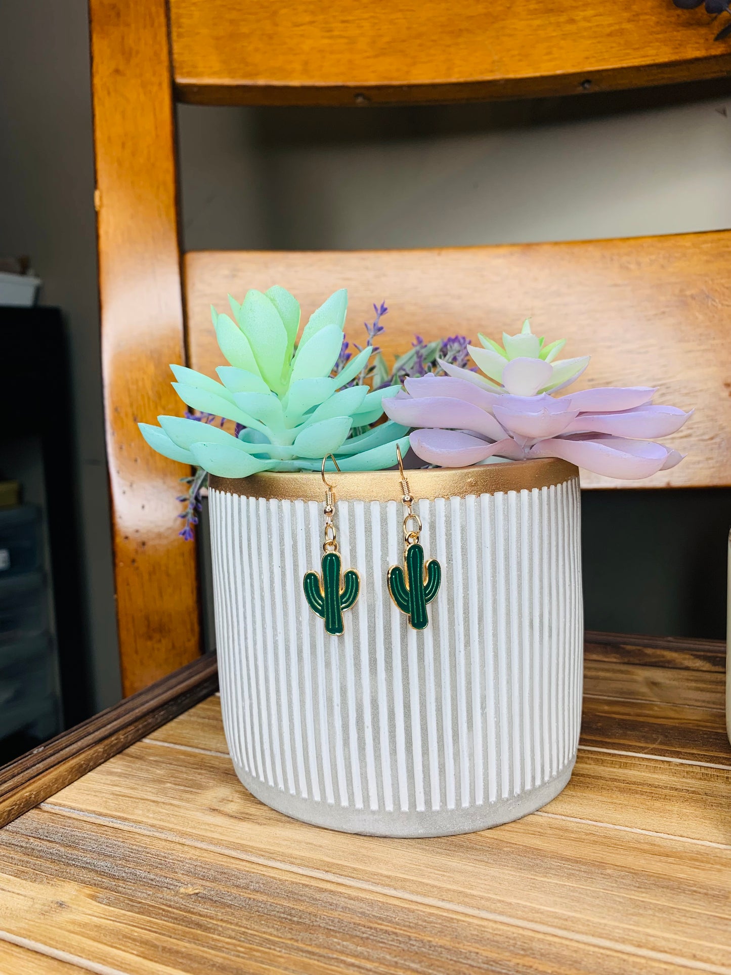 Cactus Earrings