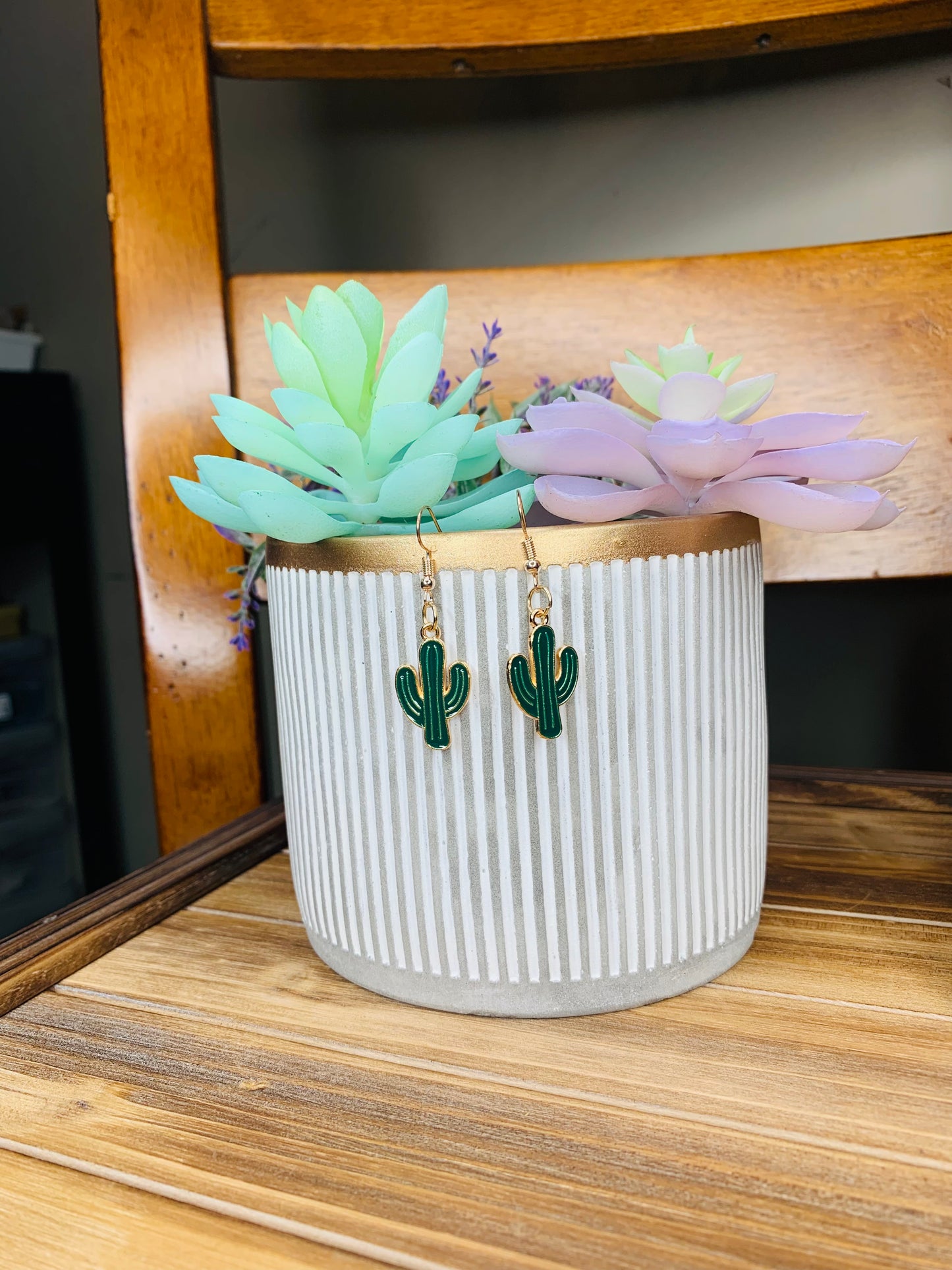 Cactus Earrings