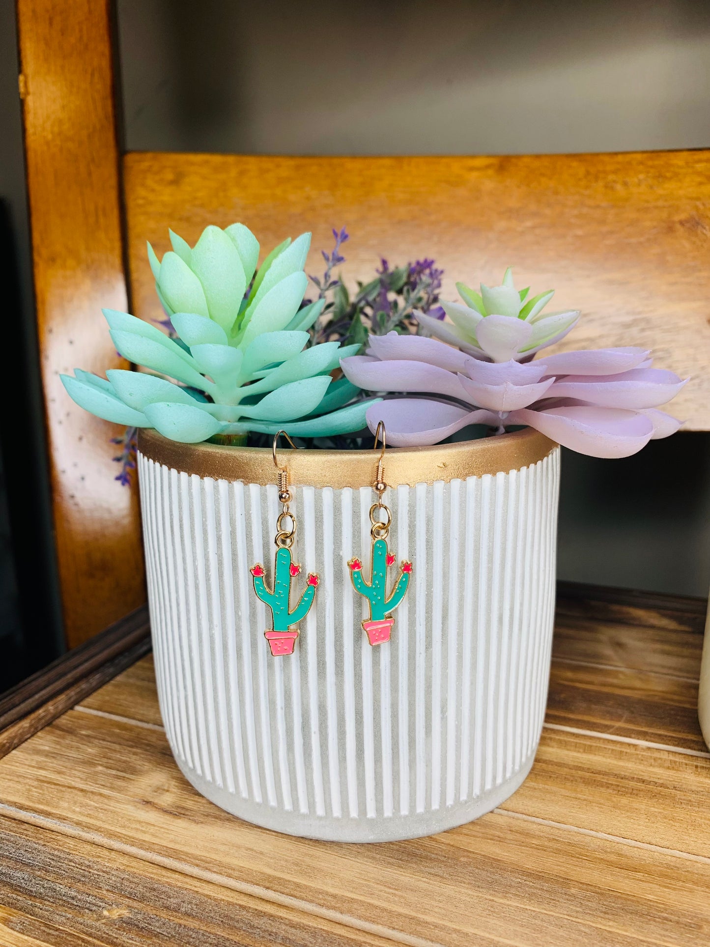 Dessert Cactus Earrings