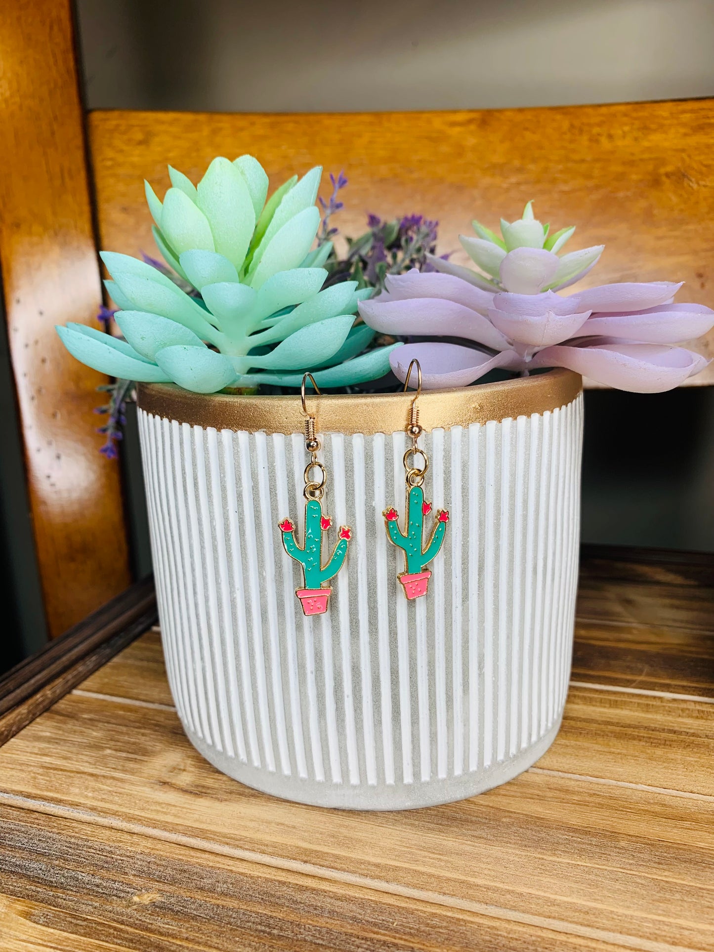 Dessert Cactus Earrings