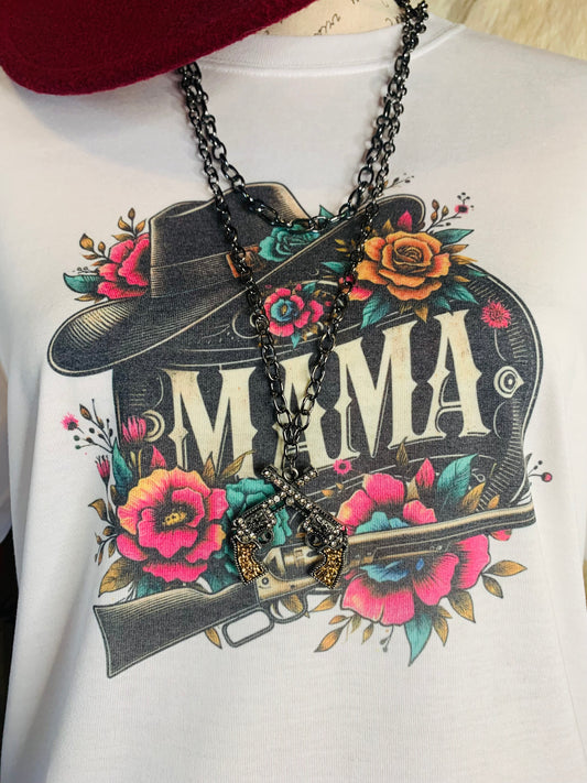 Western "MAMA" Tee