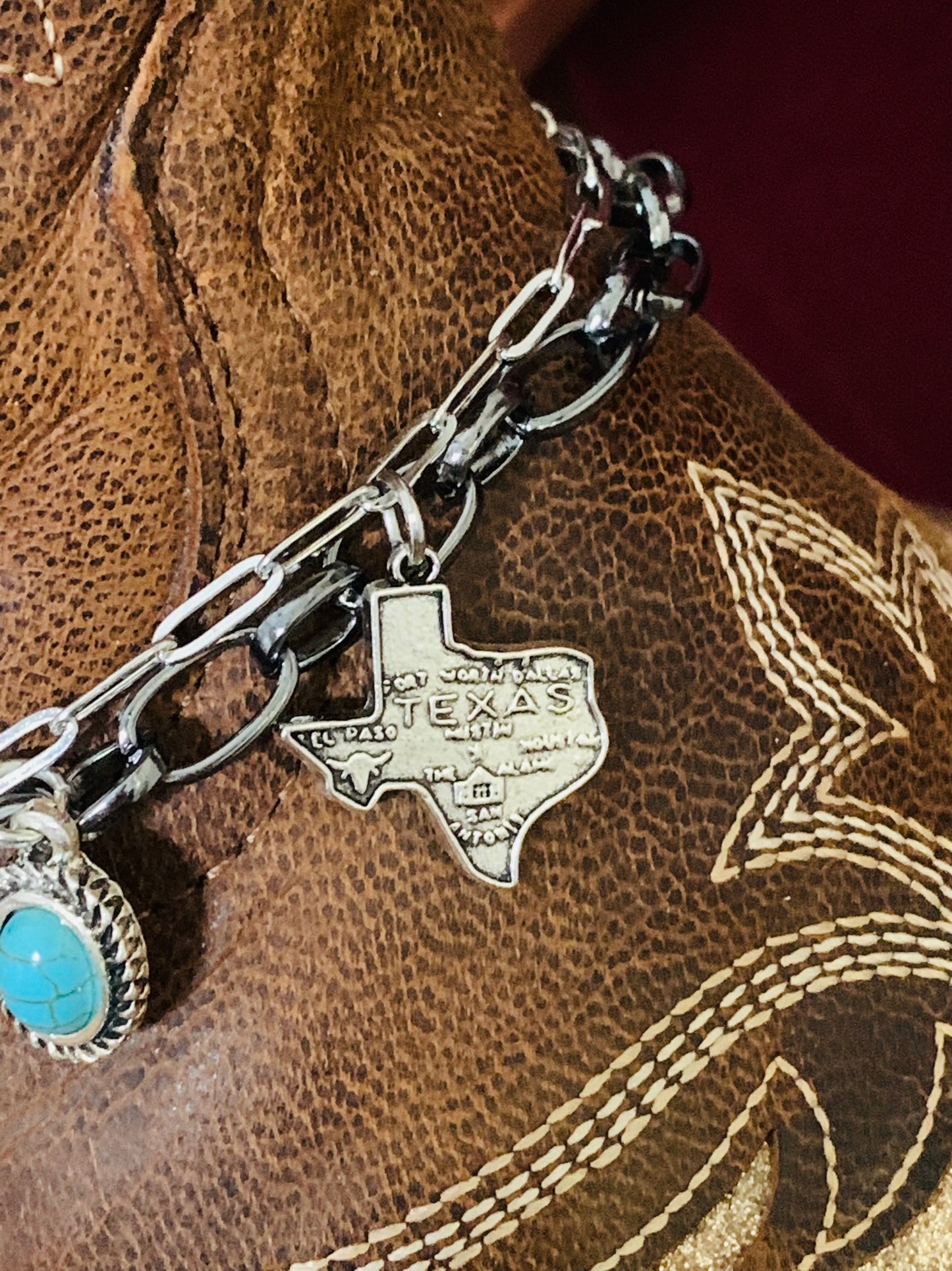 Western "Boot" Bracelet