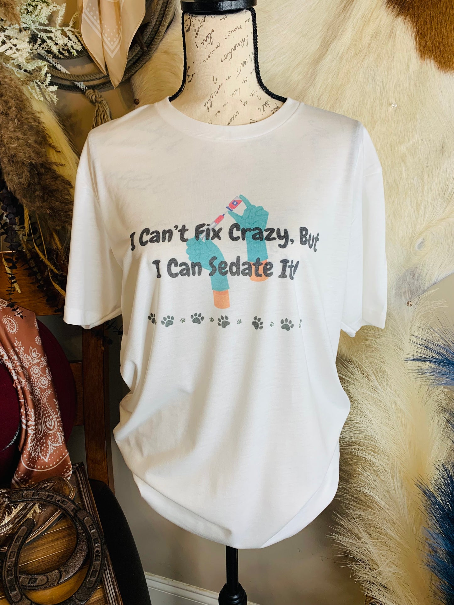 I Can't Fix Crazy Tee