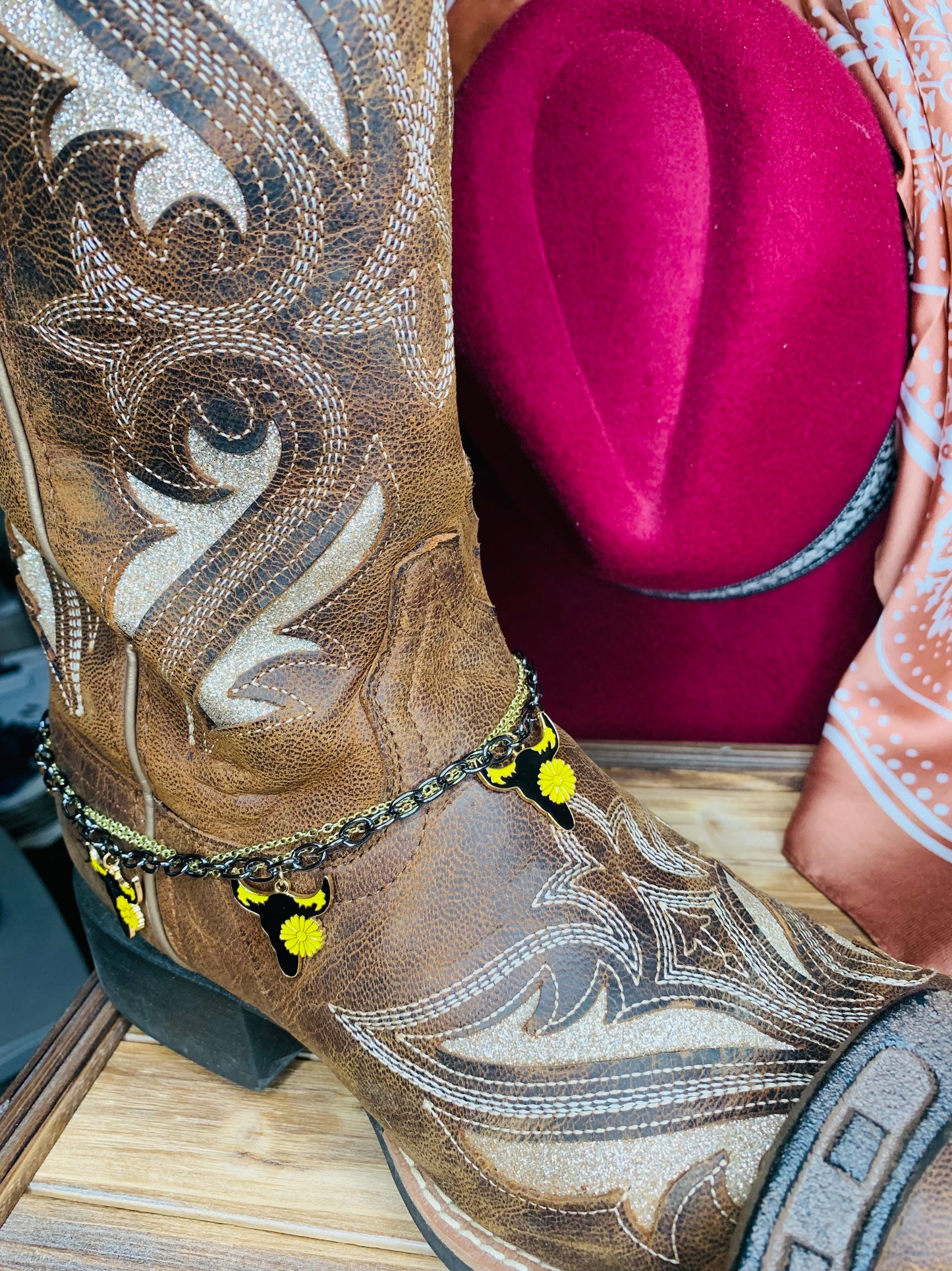 Western "Boot" Bracelet