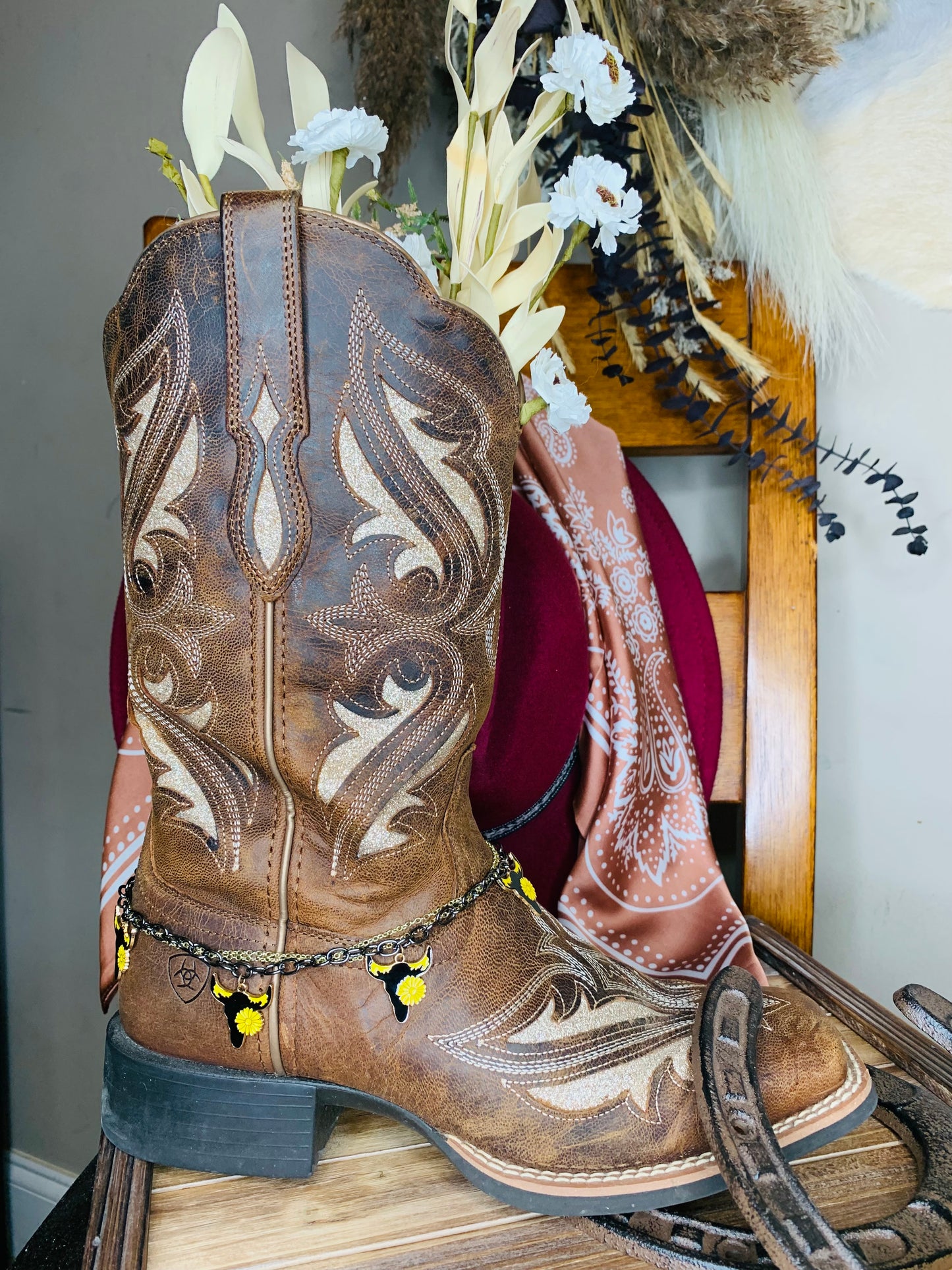 Western "Boot" Bracelet