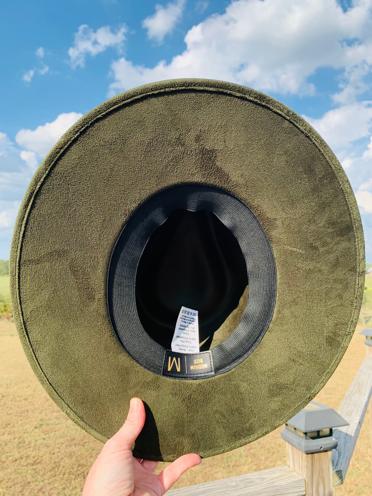 Hand Burned Rancher Hat "Desert Vibes" Design