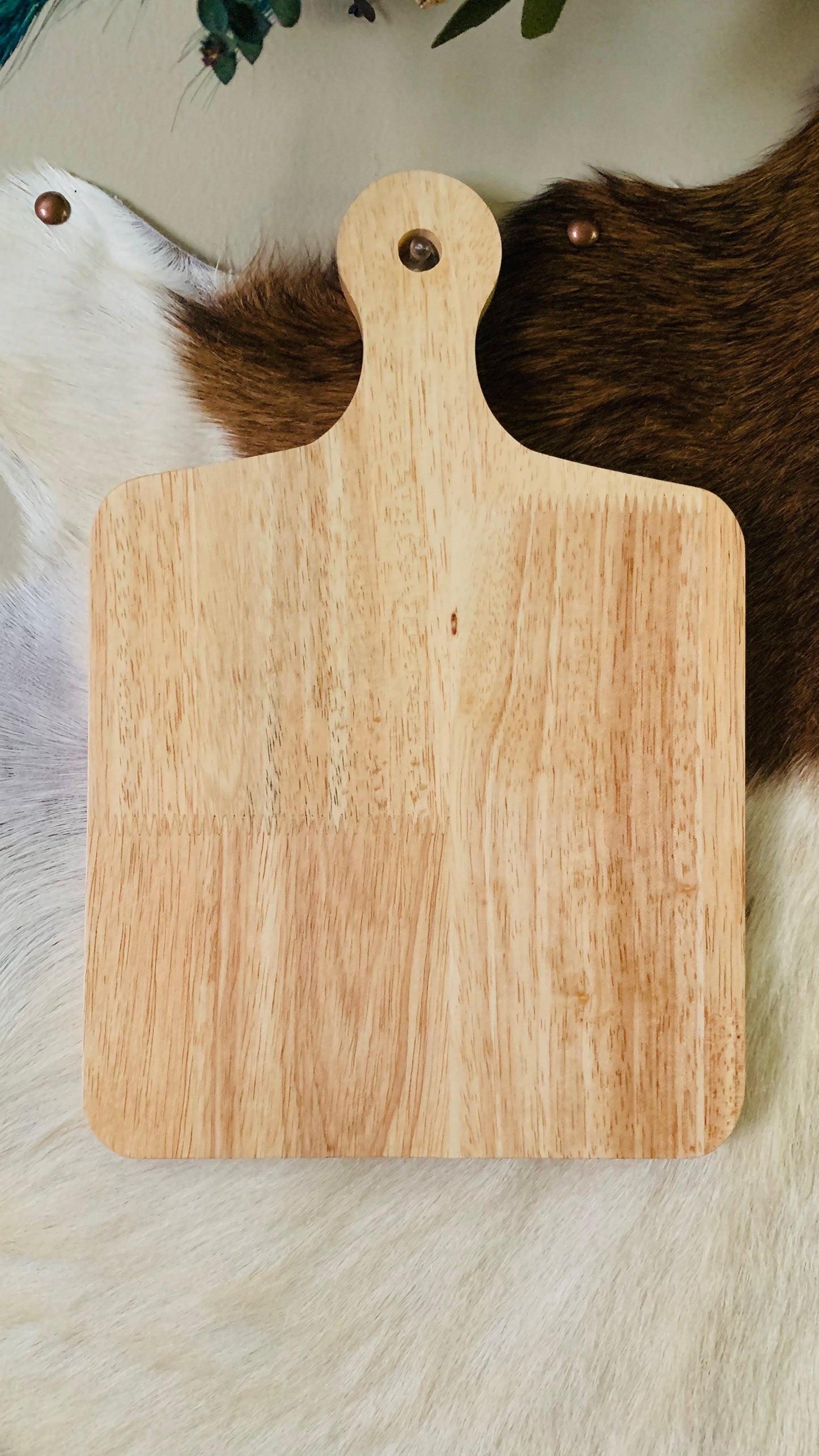 Hand Burned "Baby Lamb" Board