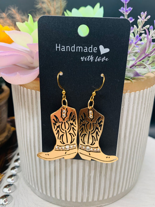 Cowboy Boot Earrings