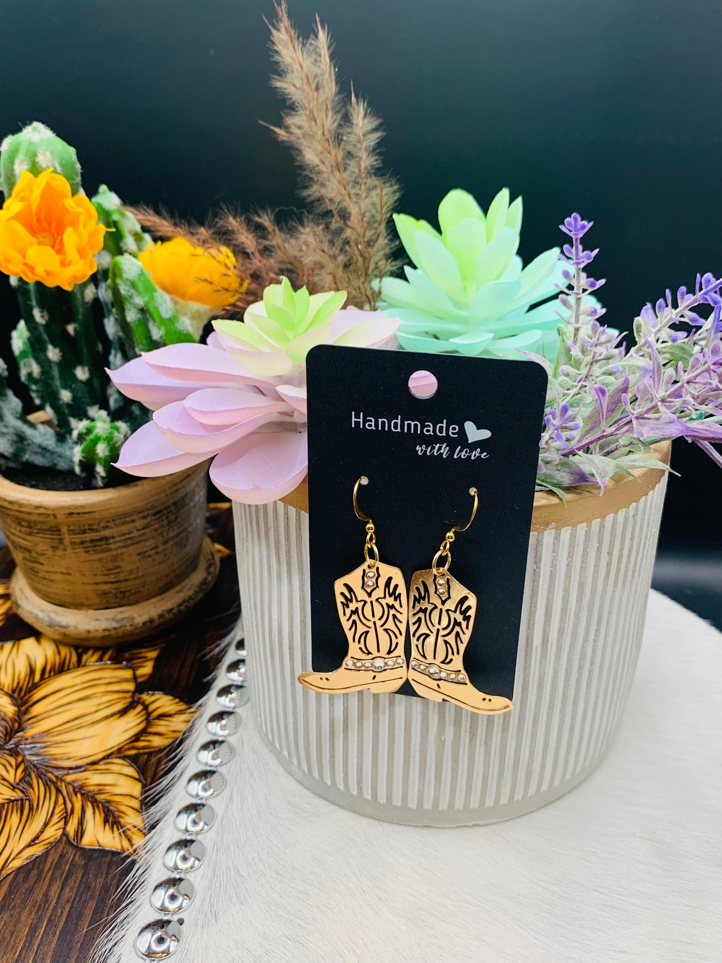 Cowboy Boot Earrings