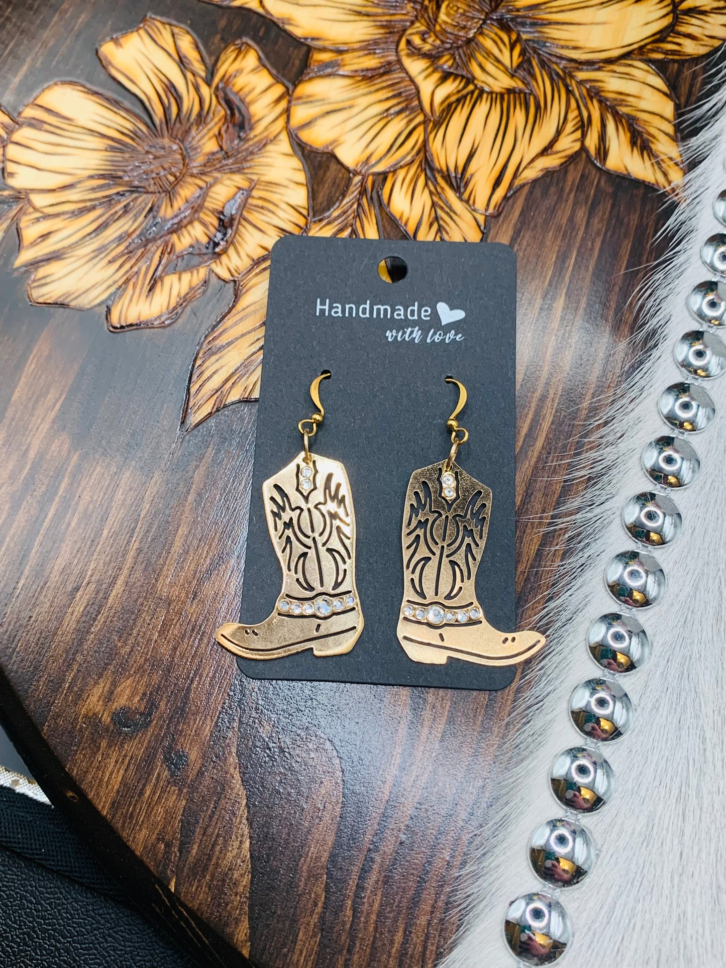 Cowboy Boot Earrings