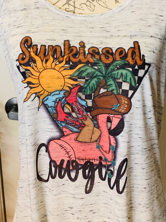 "Sunkissed Cowgirl" Tank
