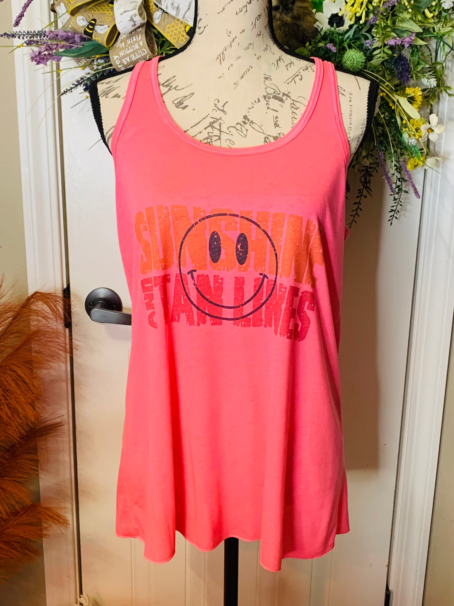 "Sunshine and Tan Lines" Tank