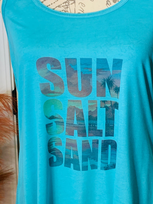 "Sun Salt Sand" Tank
