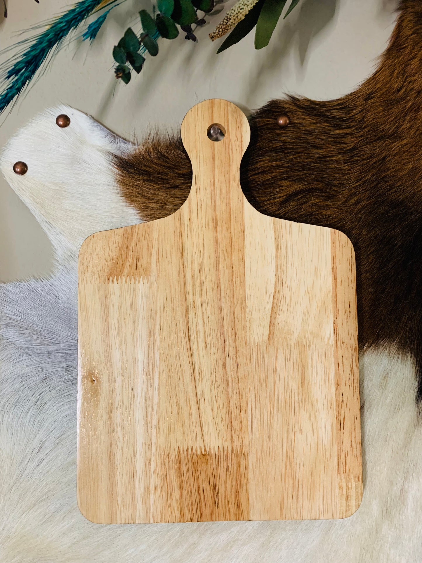 Hand Burned "Highland Cow" Board