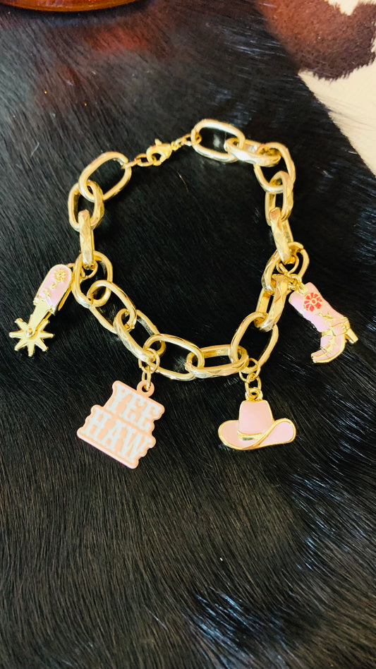 Cowgirl Charm Bracelet
