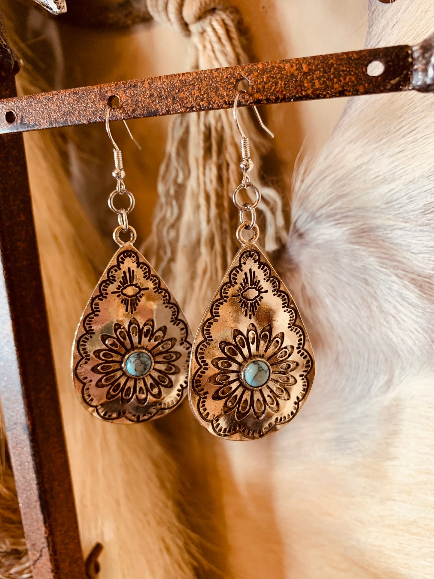 Southwestern Pendant Earrings