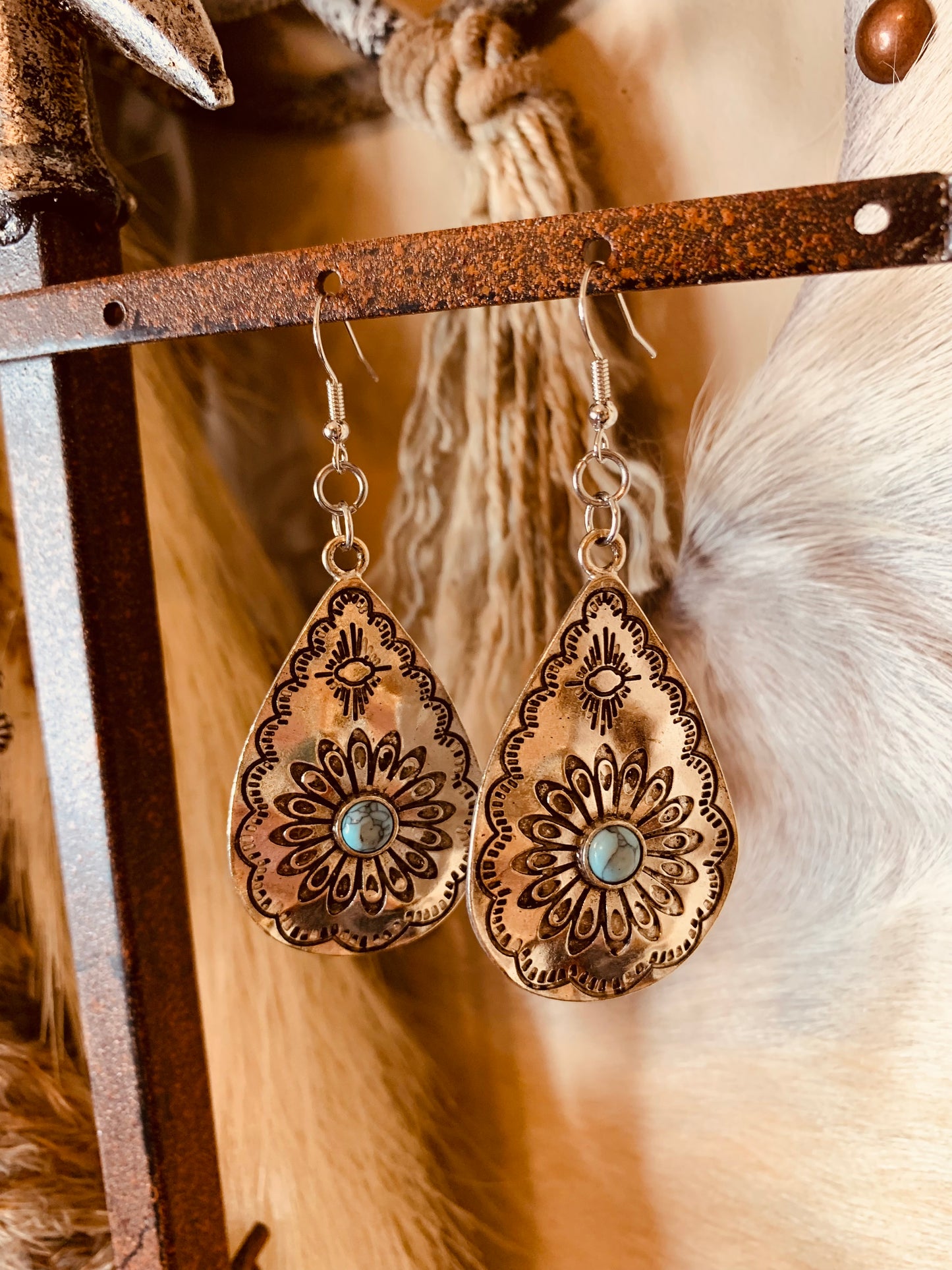 Southwestern Pendant Earrings
