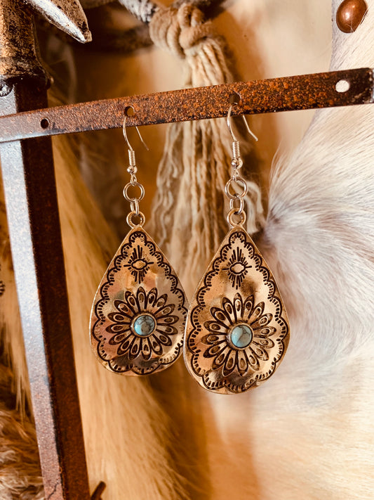 Southwestern Pendant Earrings