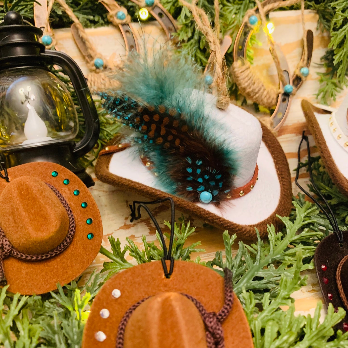 Cowboy Christmas Ornament -20pc Set #1