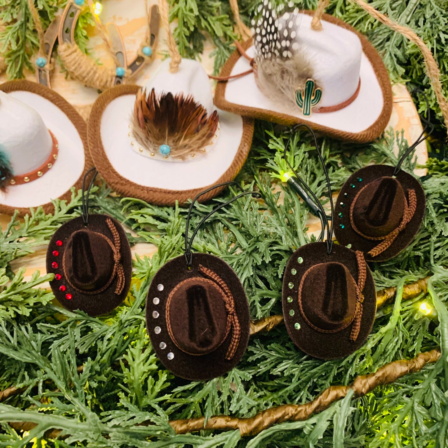 Cowboy Christmas Ornament -20pc Set #1