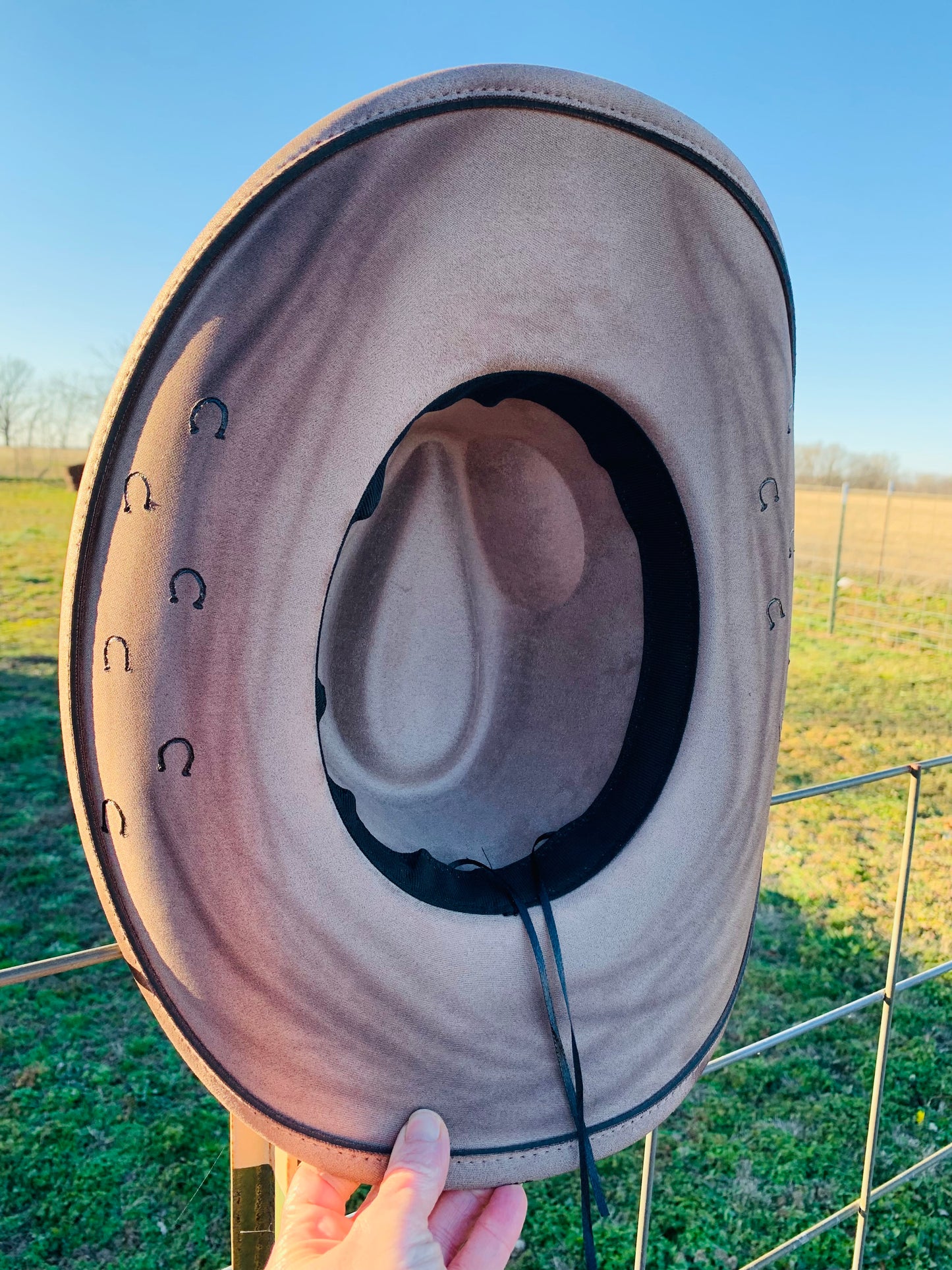 Hand Burned Cowboy Hat "Cowgirl Spirit" Design