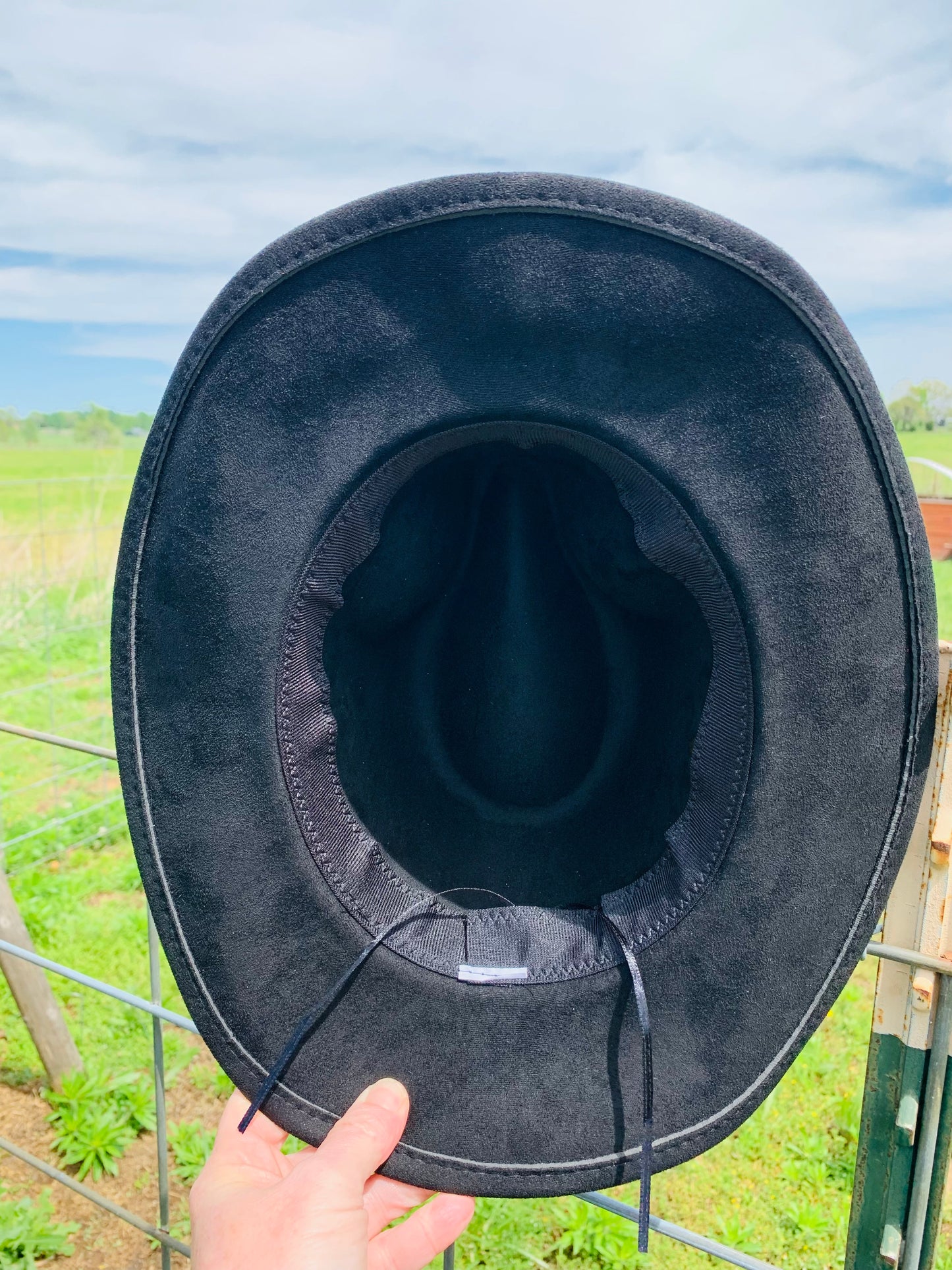 Hand Burned Youth Cowboy Hat with a Bull Skull Design