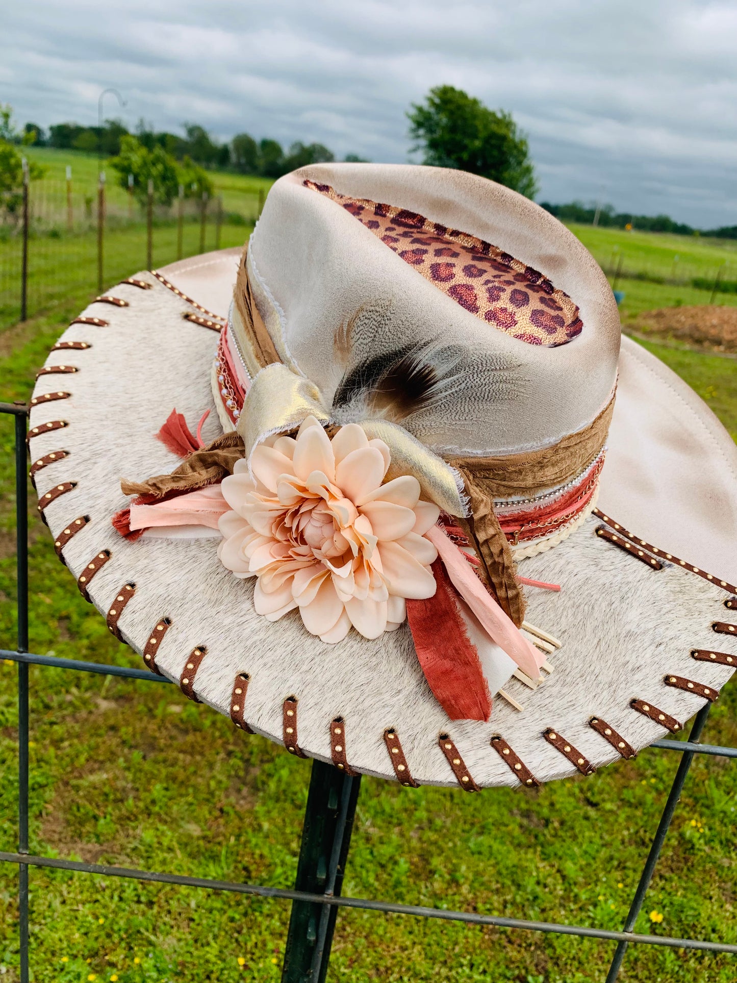 Rancher Hat "Smoke Show" Design
