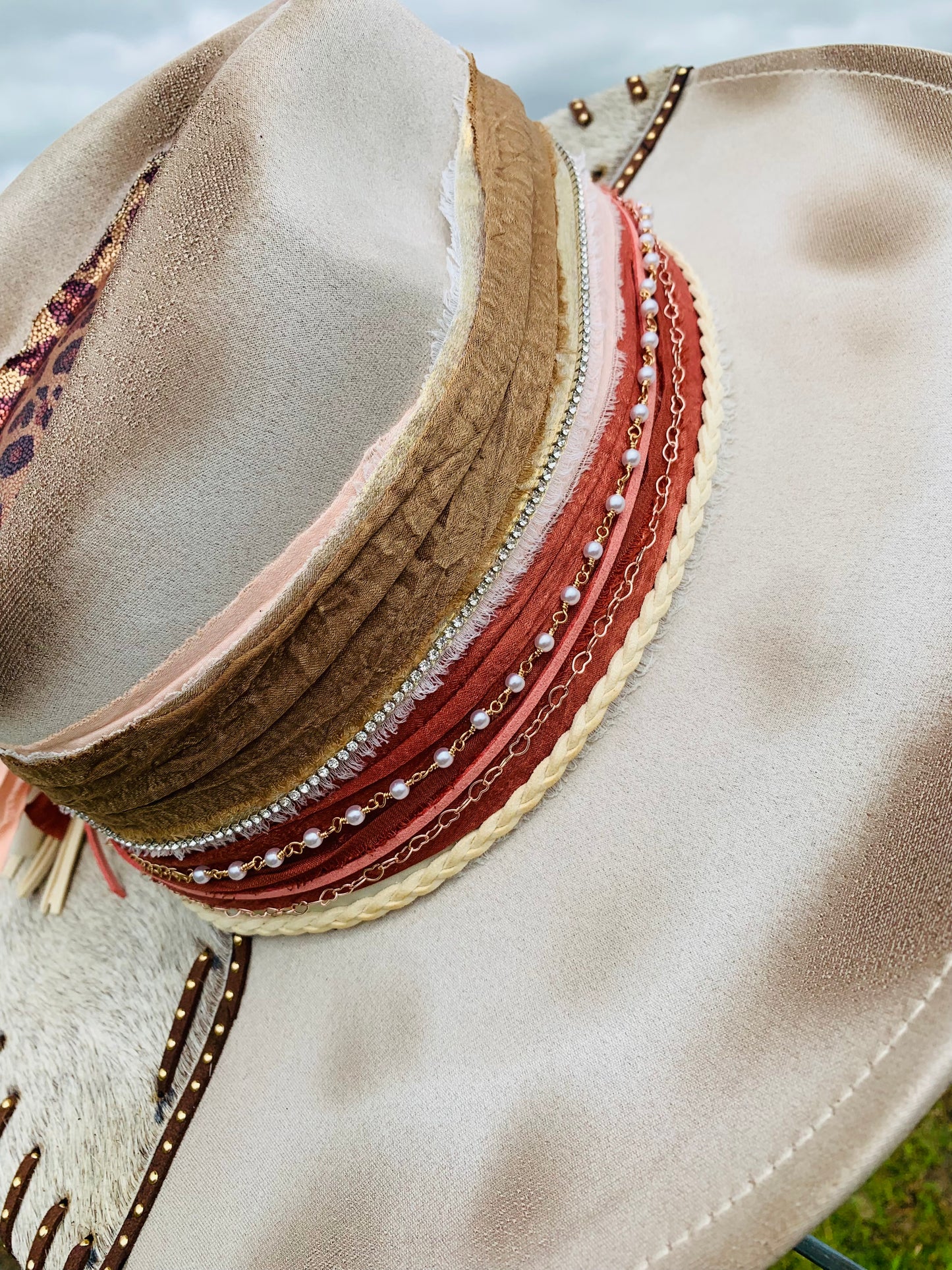 Rancher Hat "Smoke Show" Design