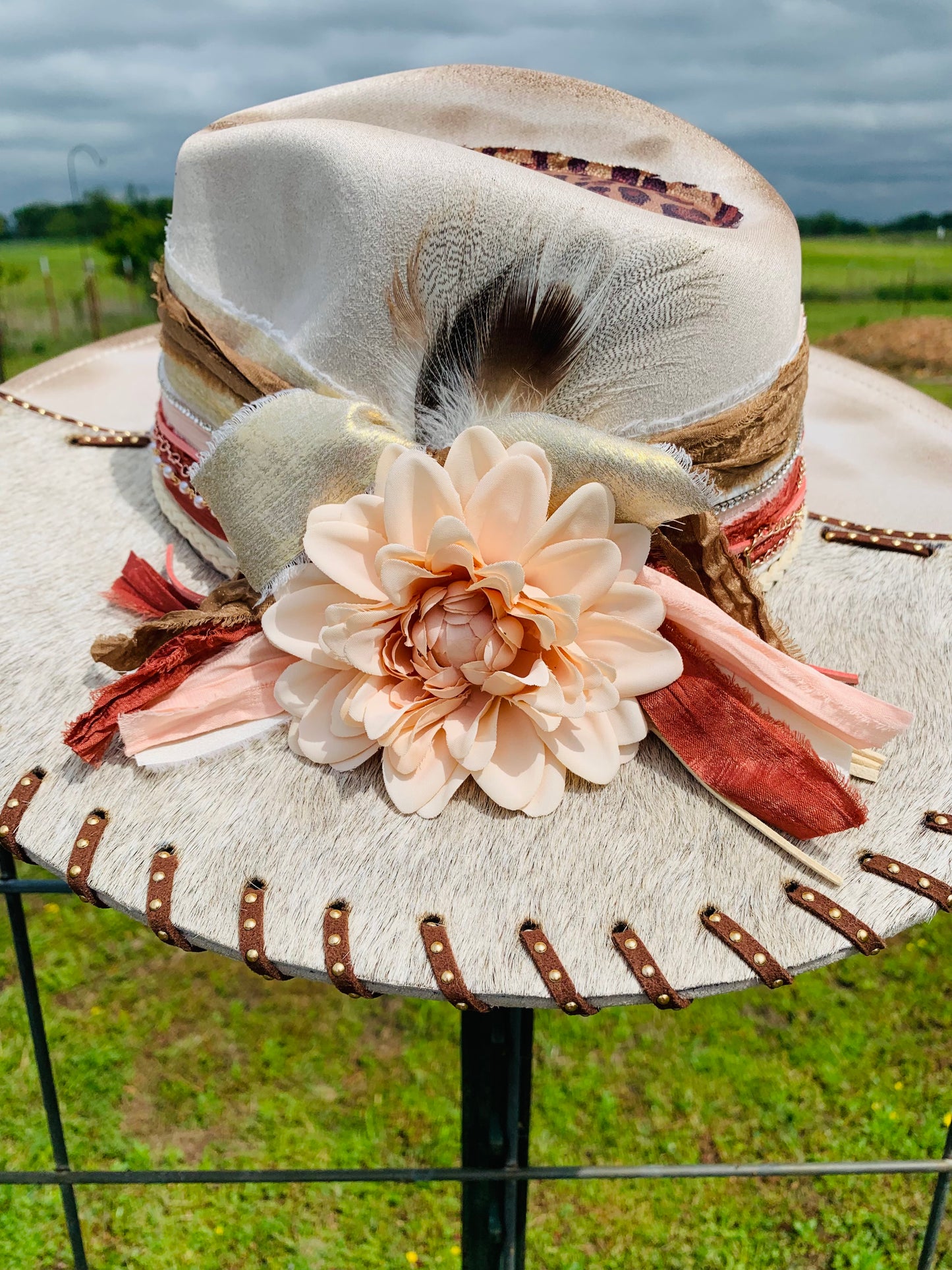 Rancher Hat "Smoke Show" Design