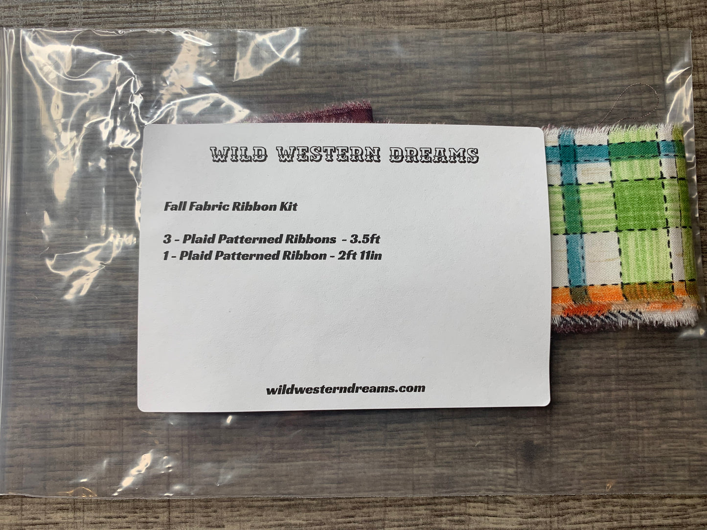 Fall Fabric Ribbon Kit