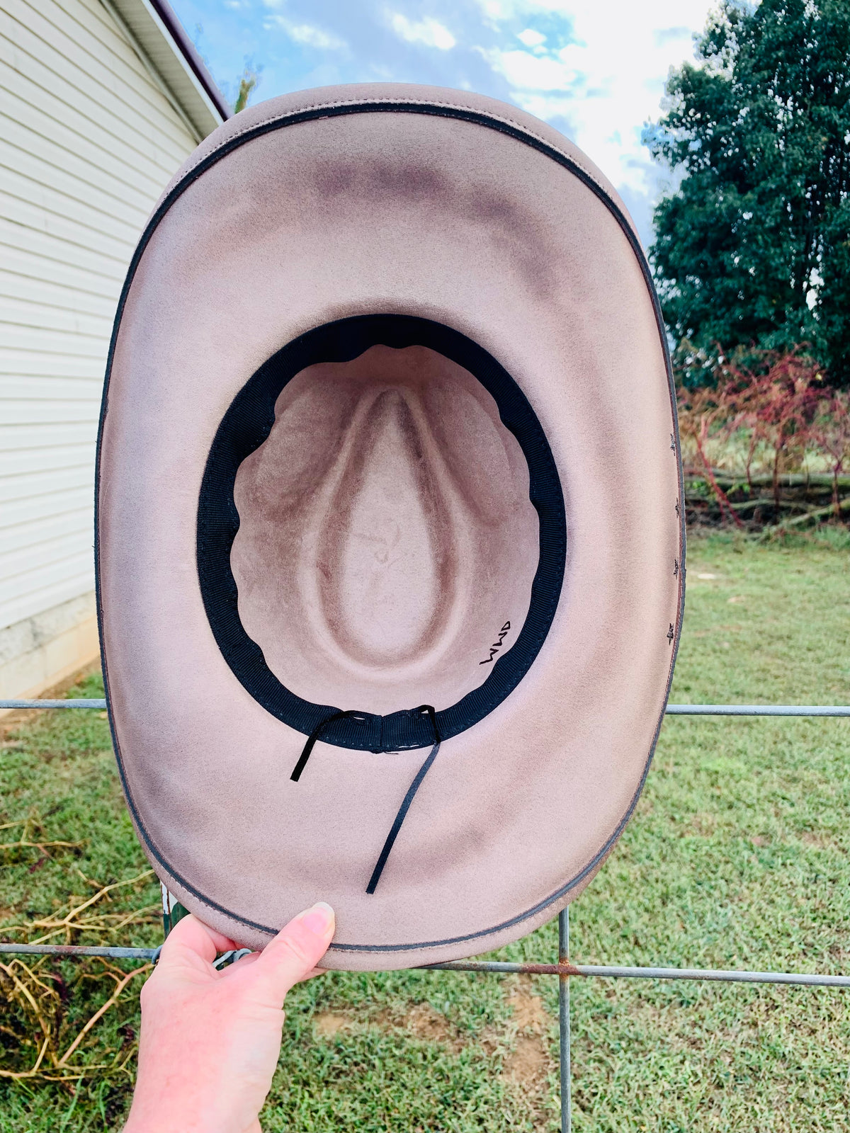 Hand Burned/Hand Painted Cowboy Hat "Barrel Racing" Design (Custom)