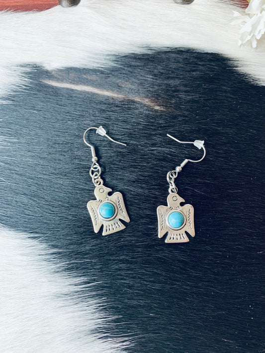 Thunderbird Earrings Wild Western Dreams