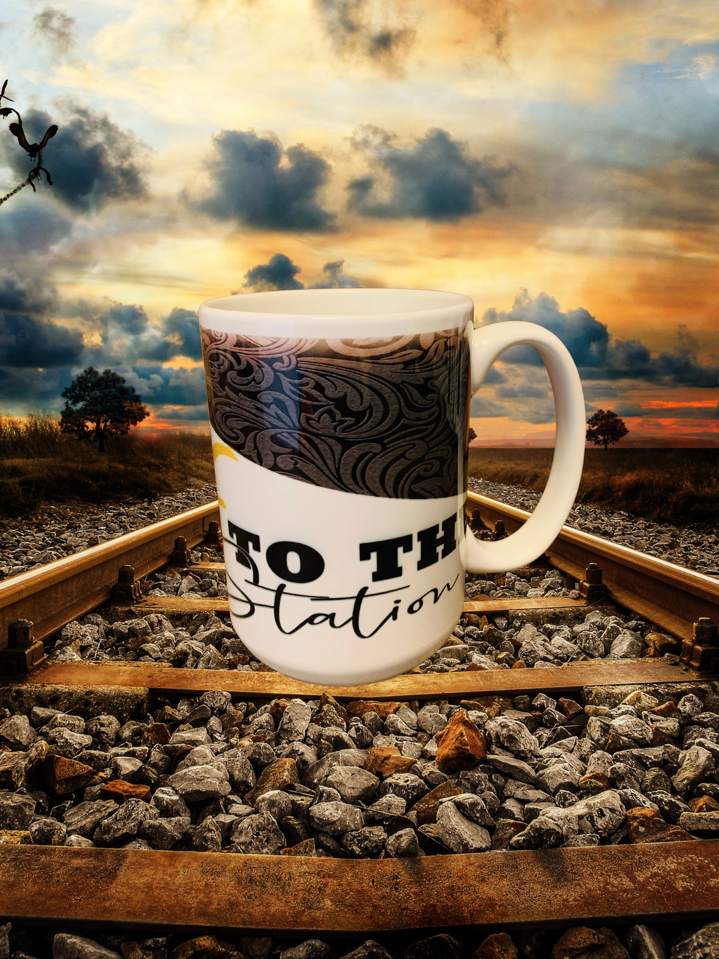 Train Station Mug