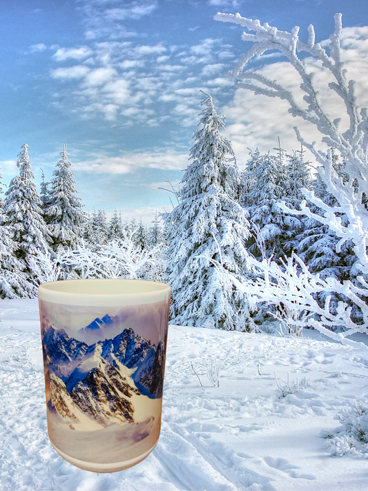 Snowy Mountain Range Mug