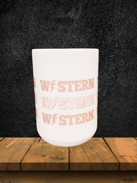 Triple Western Mug